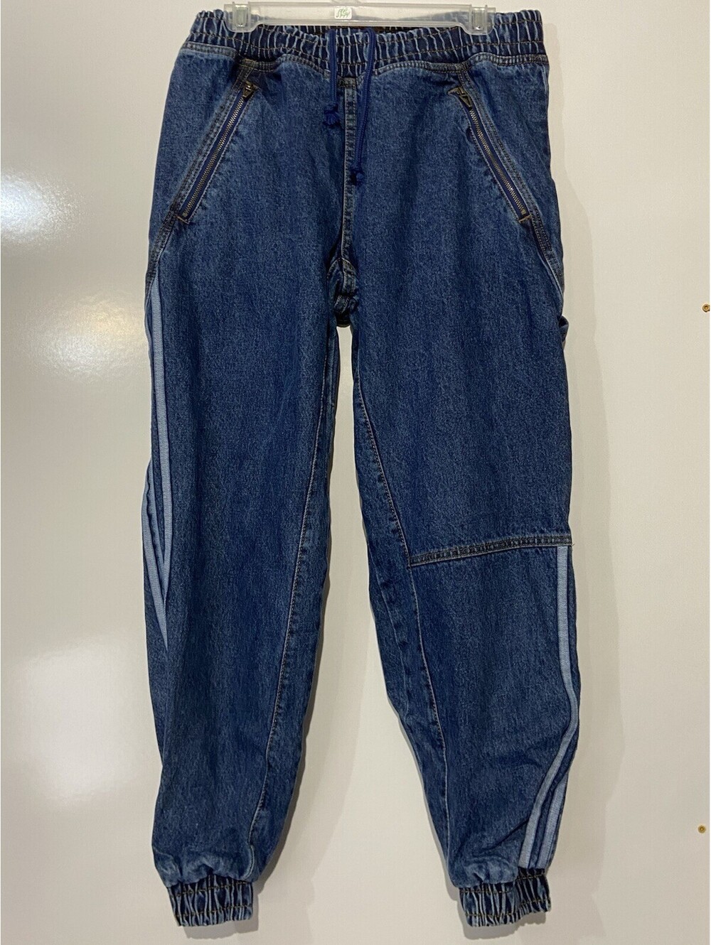 Unisex ADIDAS ORIGINALS Ivy Park Denim Track Pants Sz M